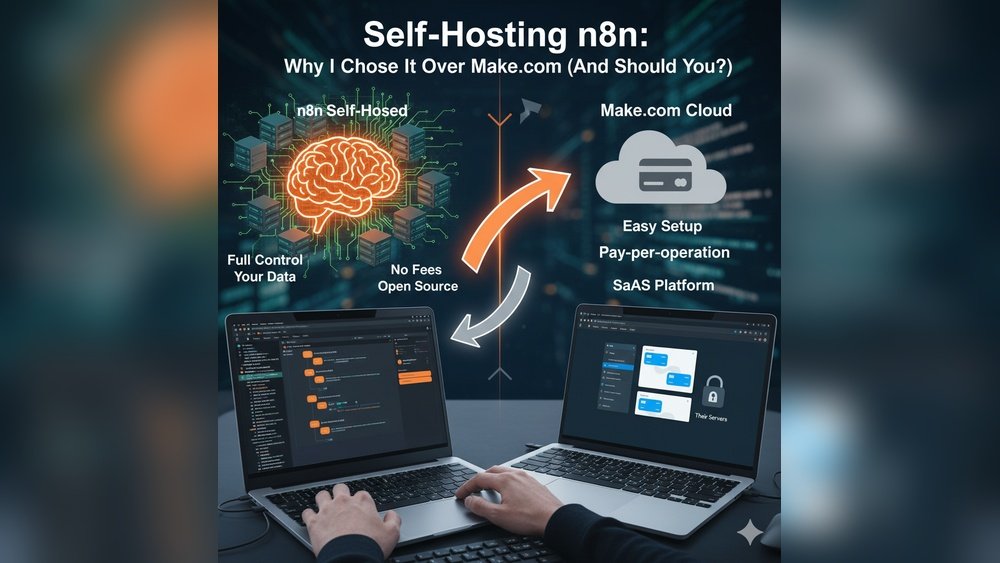 n8n vs Make.com (2026): Best for Self-Hosting?