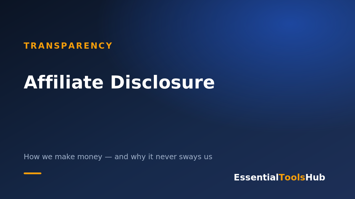 Affiliate Disclosure