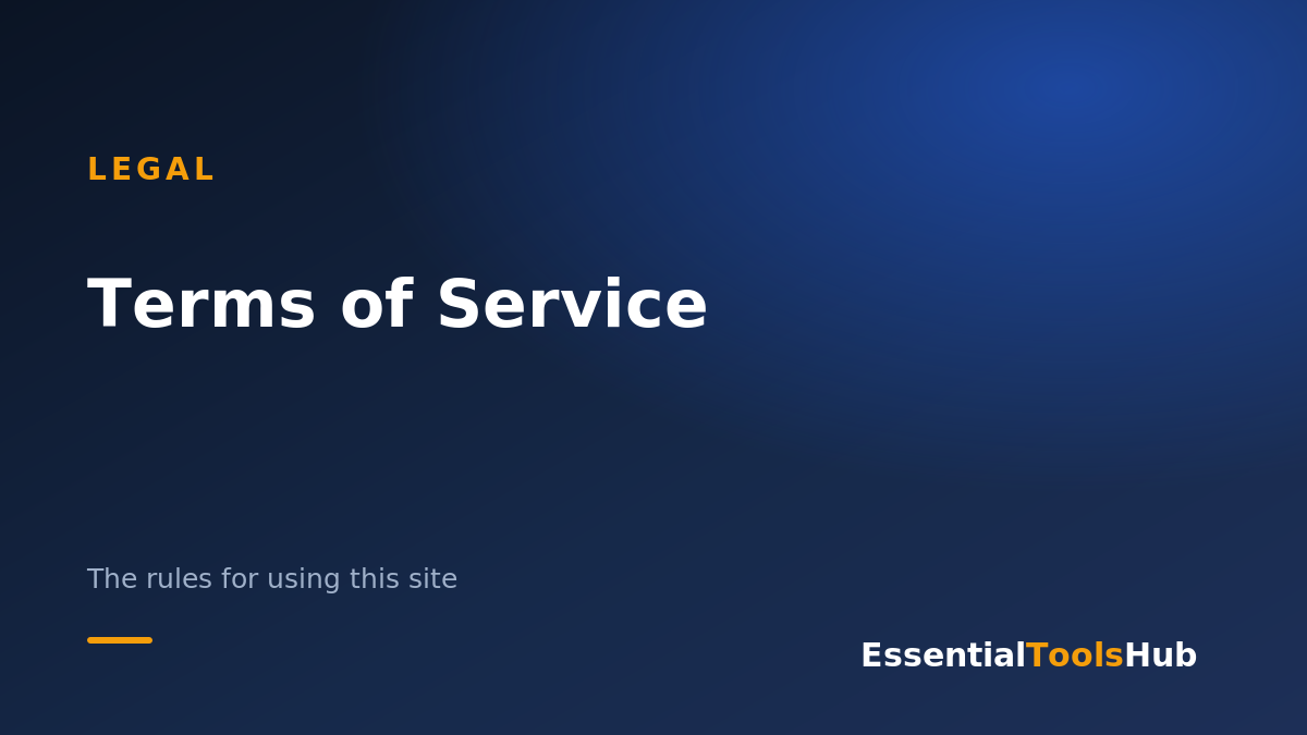 Terms of Service